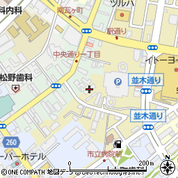 ＢｉｚＳＴＡＹ弘前周辺の地図