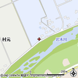 青森県弘前市真土東川138周辺の地図