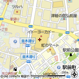 ロフト弘前店周辺の地図