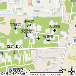 永泉寺周辺の地図