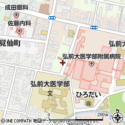 青森県弘前市相良町3-1周辺の地図