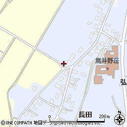 青森県弘前市鳥井野長田207-1周辺の地図