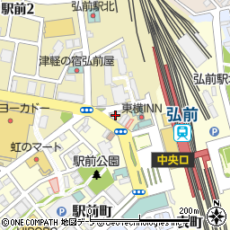 ビアイジ株式会社　弘前支店周辺の地図