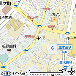 青森県弘前市代官町29周辺の地図
