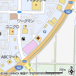 青森トヨタ自動車ツインプラザ弘前城東店周辺の地図