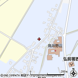 青森県弘前市鳥井野長田214周辺の地図