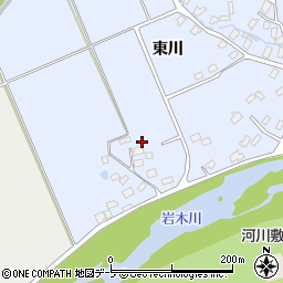 青森県弘前市真土東川162-1周辺の地図