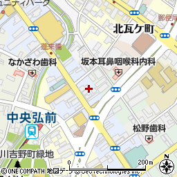典礼会館日本セレモニー　弘前支店周辺の地図