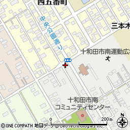 西小稲町内会集会所周辺の地図