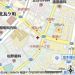 みちのく銀行弘前営業部周辺の地図