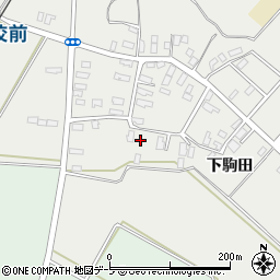 青森県平川市荒田下駒田176-1周辺の地図