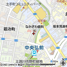 青森県弘前市北川端町5周辺の地図
