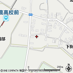 青森県平川市荒田下駒田63周辺の地図