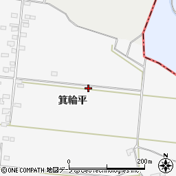青森県十和田市相坂箕輪平211周辺の地図