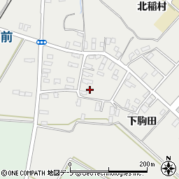 青森県平川市荒田下駒田174-3周辺の地図