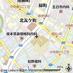 柴田学園大学短期大学部周辺の地図