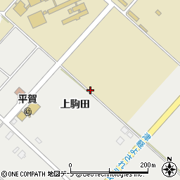 〒036-0112 青森県平川市荒田上駒田の地図
