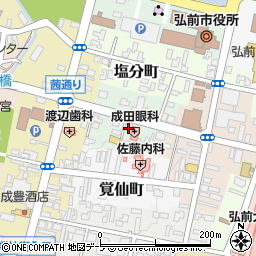 青森県弘前市森町10周辺の地図