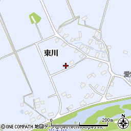 青森県弘前市真土東川225-3周辺の地図