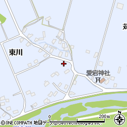 青森県弘前市真土東川209周辺の地図
