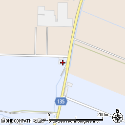 青森県平川市新屋稲村186周辺の地図