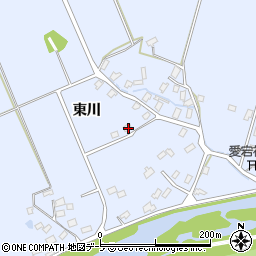 青森県弘前市真土東川223周辺の地図