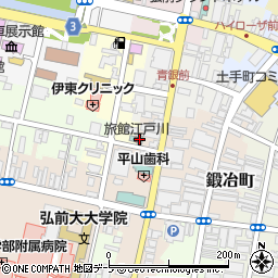 旅館江戸川周辺の地図