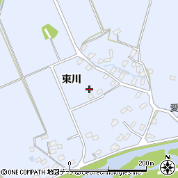 青森県弘前市真土東川225周辺の地図