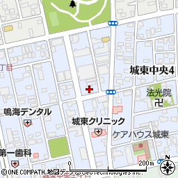 山形商店城東倉庫周辺の地図
