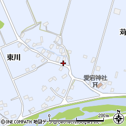 青森県弘前市真土東川211周辺の地図