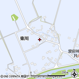 青森県弘前市真土東川233周辺の地図
