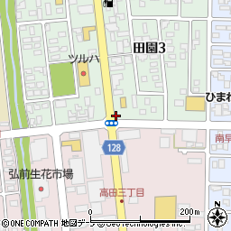 青森銀行第四城東 ＡＴＭ周辺の地図