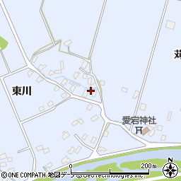 青森県弘前市真土東川212周辺の地図
