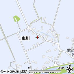 青森県弘前市真土東川232周辺の地図