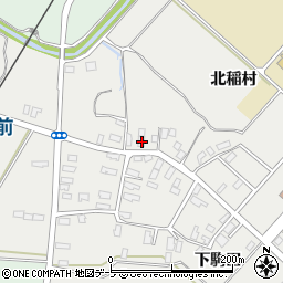 青森県平川市荒田下駒田166周辺の地図
