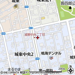 晃栄化学工業株式会社　弘前営業所周辺の地図
