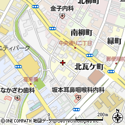 青森県弘前市田代町周辺の地図