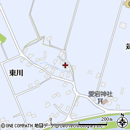 青森県弘前市真土東川286周辺の地図