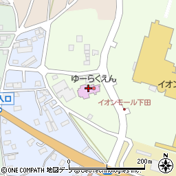 下田温泉・ゆーらくえん周辺の地図
