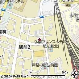 創価学会弘前文化会館周辺の地図