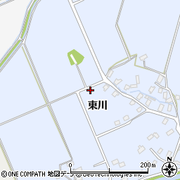 青森県弘前市真土東川303周辺の地図