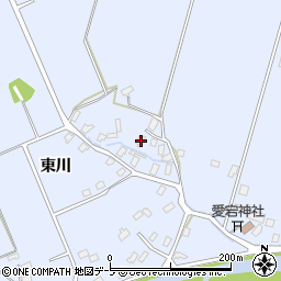 青森県弘前市真土東川217周辺の地図