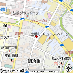 青森県弘前市親方町44周辺の地図