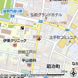 青森県弘前市親方町27周辺の地図