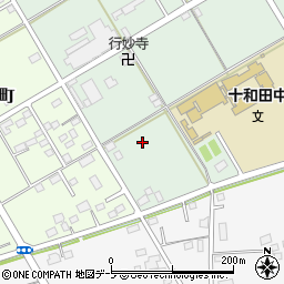 青森県十和田市東十六番町7周辺の地図