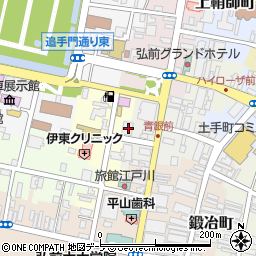青森県弘前市親方町13周辺の地図