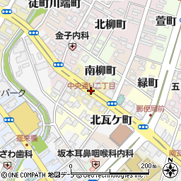 青森県弘前市山下町周辺の地図