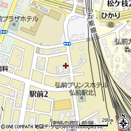 弘南バス株式会社　弘前営業所・和徳車庫周辺の地図