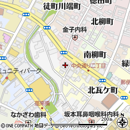 青森県弘前市徳田町1周辺の地図