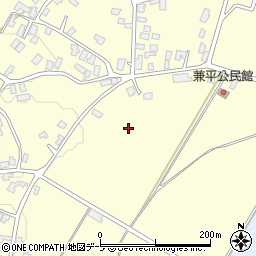 青森県弘前市兼平周辺の地図